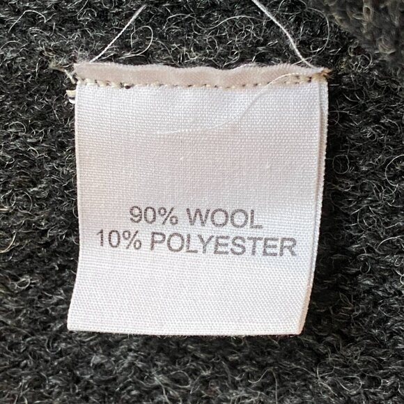 Baltic Inspirations Gradient Knit Tunic Dress Gray Wool Scandi Art Lagenlook-XL - Picture 13 of 14